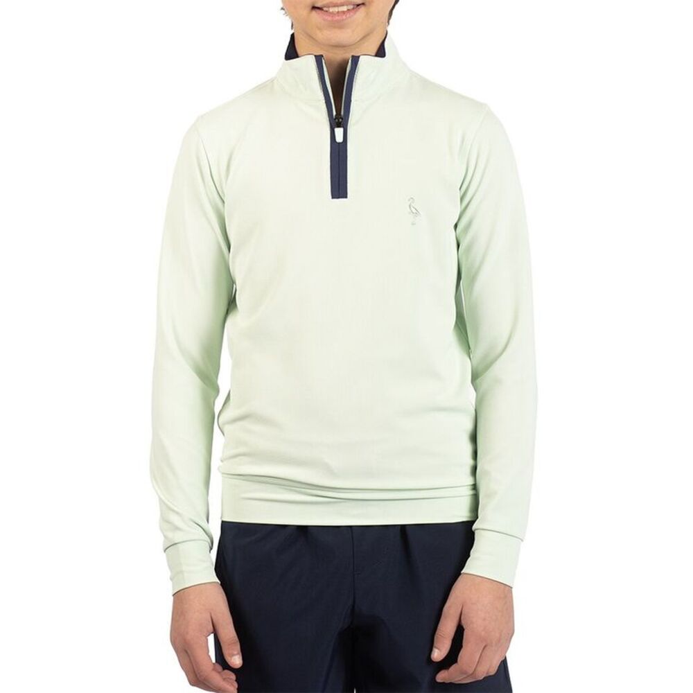 Tailorbyrd Boys  1/4-Zip Sweater, Green